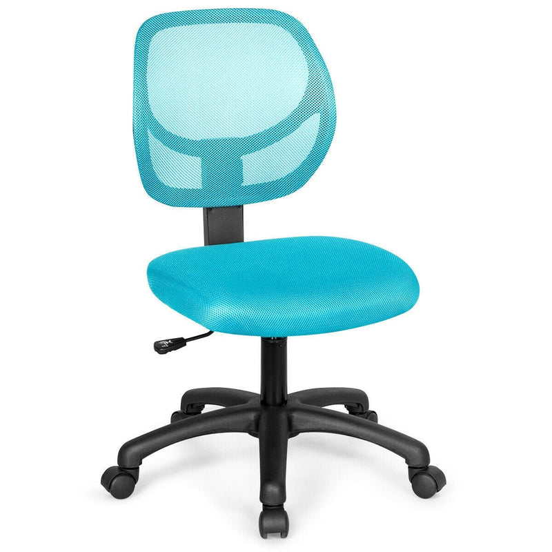 Low-back Computer Task Office Desk Chair with Swivel Casters-Green - Relaxacare