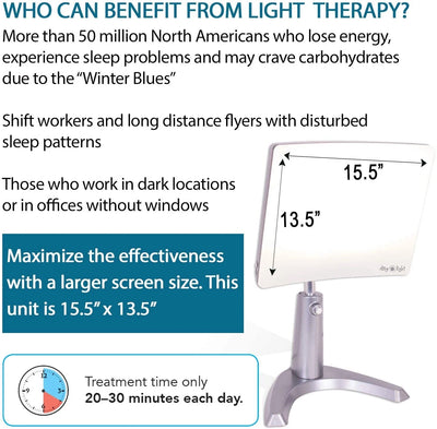 Lowest Price-DayLight Classic Plus Therapy Light - Relaxacare