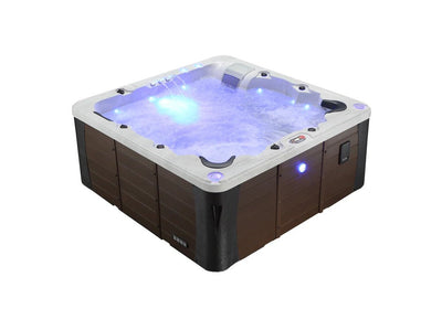 Mega Sale-Great Lakes-Erie SE GL 6-Person 46-Jet Hot Tub (2 Pump) Shiatsu jets (providing a targeted massage to the neck and shoulders - Relaxacare