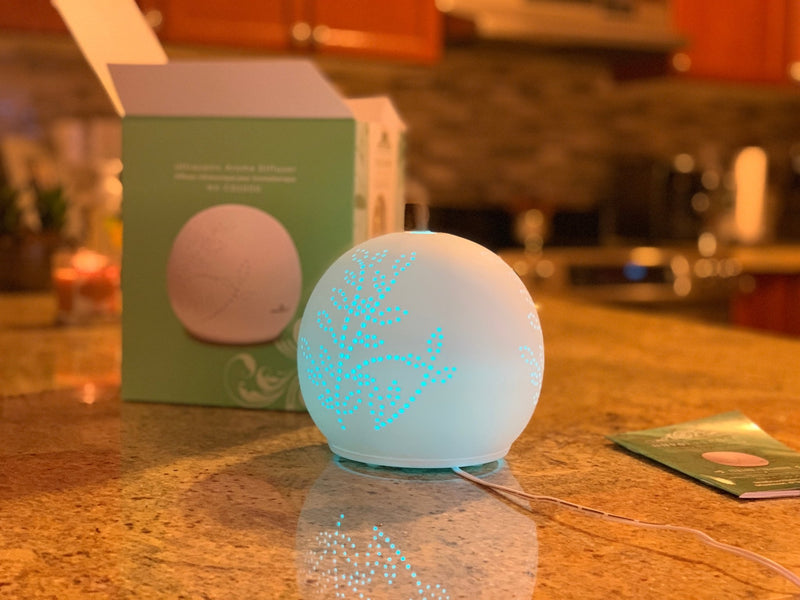 Mega Sale-Nuvoessence Ceramic Diffuser with light therapy NV-CD1000 - Relaxacare