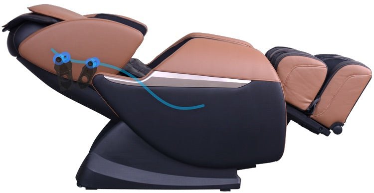 Mega Sale -OBUSFORME 4D SL track Massage Chair 500 series with colour therapy - Relaxacare