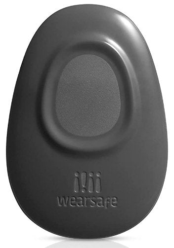 Mega Sale- Open Box - Wearsafe Tag - Personal Safety Device- Tracker (1 year subscription, Charcoal) - Relaxacare