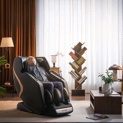 Mega Sale-Premium Series-COSTWAY - Enjoyment 13- 3D SL-Track Full Body Zero Gravity Massage Chair with Thai Stretch - Relaxacare