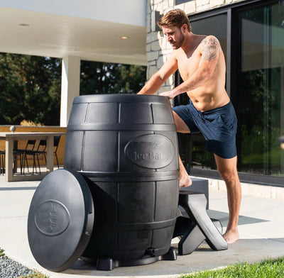 Mega Sale-Receive A Free $299.99 Gift-ICE BARREL- USA Made-Premium Cold Plunge Tub With Steps-Lifetime Warranty - Relaxacare
