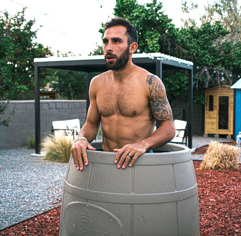 Mega Sale-Receive A Free $299.99 Gift-ICE BARREL- USA Made-Premium Cold Plunge Tub With Steps-Lifetime Warranty - Relaxacare