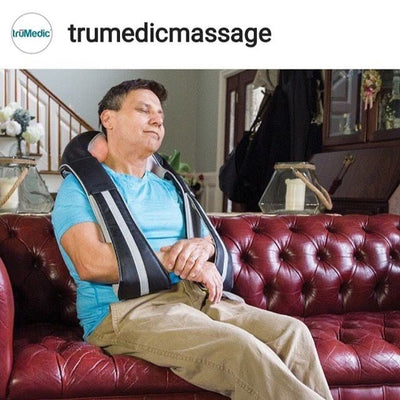 Mega Sale-TruMedic is-3000 PRO Neck Massager with heat - Relaxacare