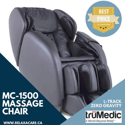 Mega Sale-TruMedic MC-1500 Massage Chair with L track - Relaxacare