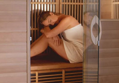 Mega Sale - Zen Brighton Infrared Sauna - 3 Person - Ultra Low EMF - Plug And Play-Bluetooth Speakers - Relaxacare