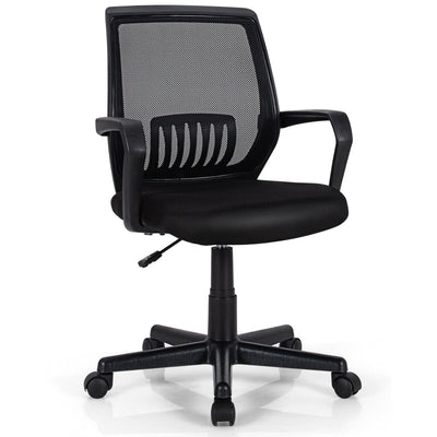 Mid-Back Mesh Height Adjustable Executive Chair with Lumbar Support - Relaxacare