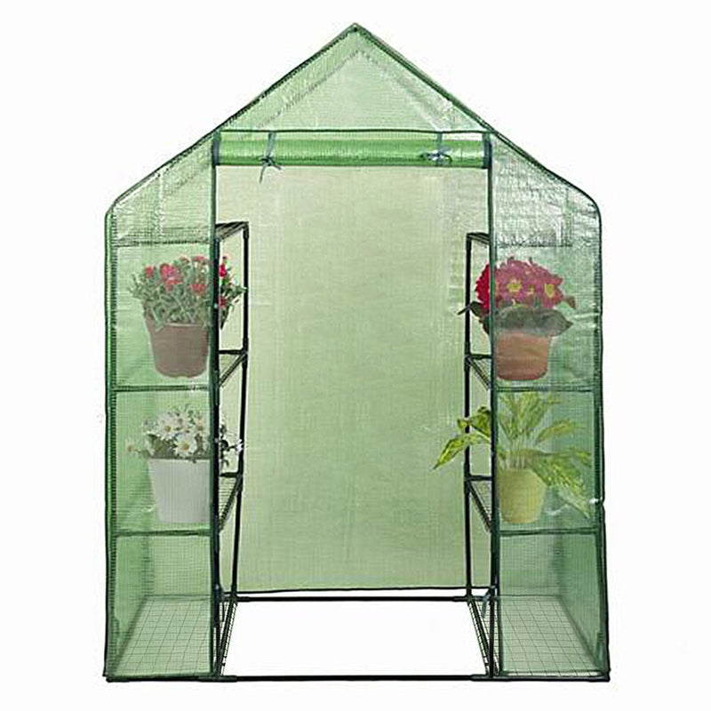 Mini Portable 4 Tier 8 Shelves Walk-in Plant Greenhouse - Relaxacare