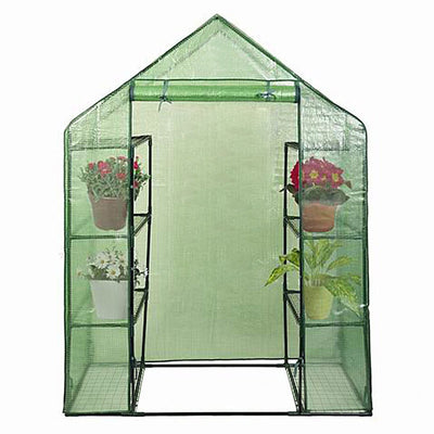 Mini Portable 4 Tier 8 Shelves Walk-in Plant Greenhouse - Relaxacare
