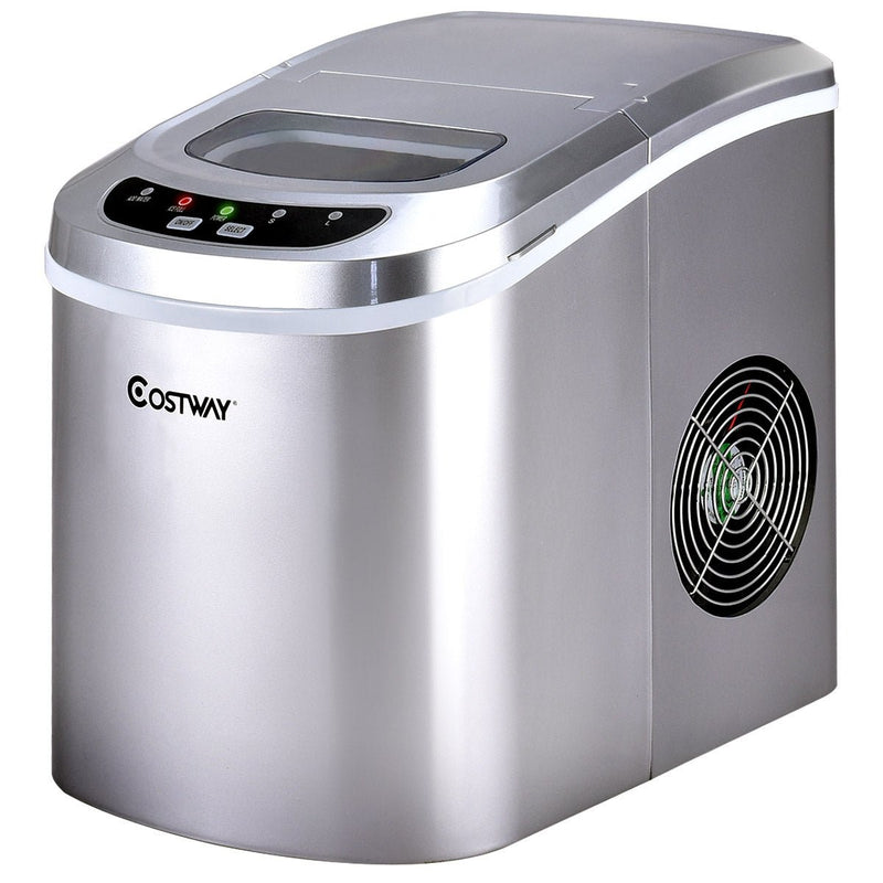 Mini Portable Electric Ice Maker Machine with Ice Scoop - Relaxacare