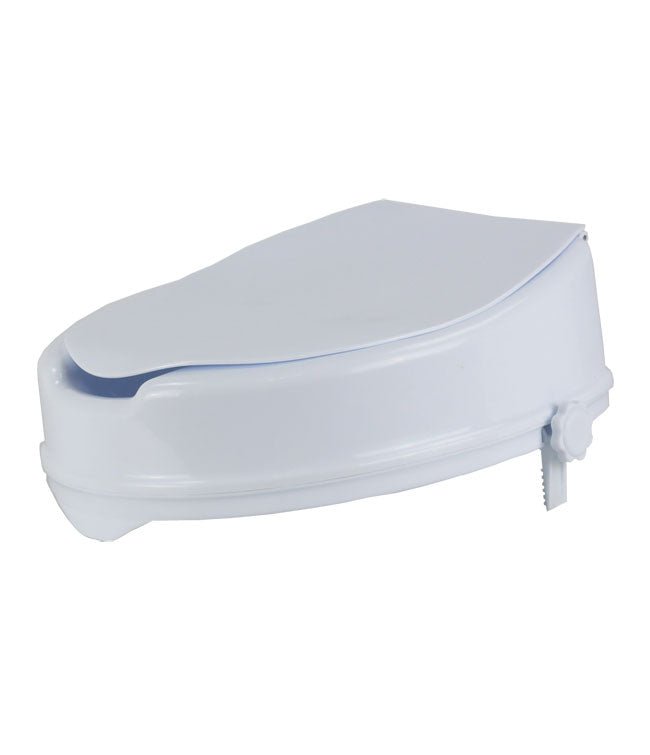 MOBB 4" Raised Toilet Seat with Lid - Relaxacare
