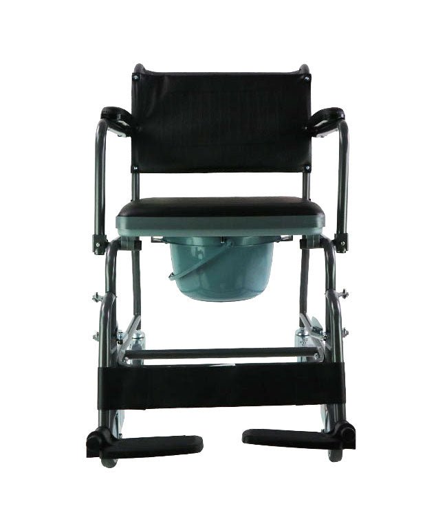 MOBB Mobile Steel Commode with Wheels - Relaxacare