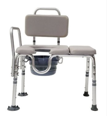 MOBB Padded Transfer Commode Chair - Relaxacare