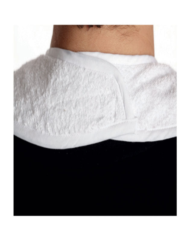 MOBB Terry Cloth Bib with Velcro (White) - Relaxacare