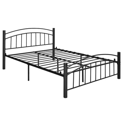 Modern Platform Bed with Headboard and Footboard-Queen Size - Relaxacare