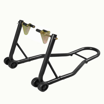 Motorcycle Stand Front Wheel Lift Fork Swingarm Stands Forklift-Black - Relaxacare