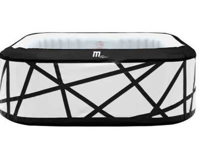 MSpa - Premium Soho 6-Person Bubble Spa - White - Relaxacare