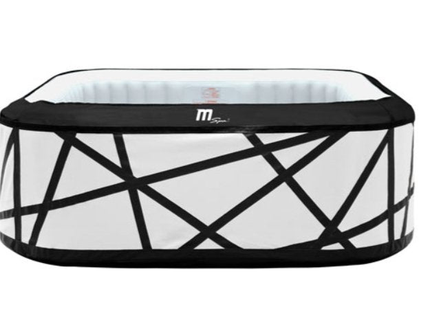 MSpa - Premium Soho 6-Person Bubble Spa - White - Relaxacare