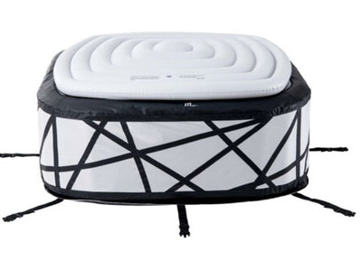 MSpa - Premium Soho 6-Person Bubble Spa - White - Relaxacare