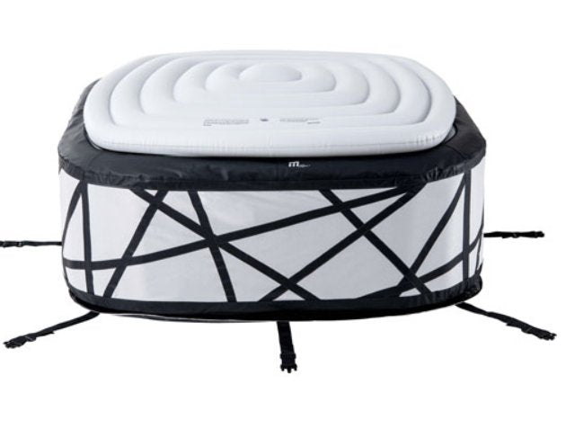 MSpa - Premium Soho 6-Person Bubble Spa - White - Relaxacare