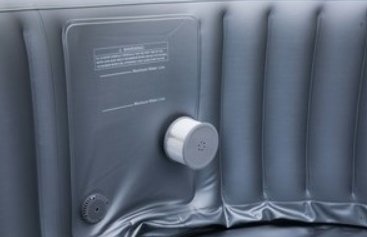 MSpa - SILVER CLOUD 4 Delight Series - Round Bubble Spa - Relaxacare