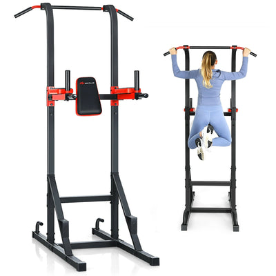 Multi-function Power Tower for Full-body Workout Strength Training - Relaxacare