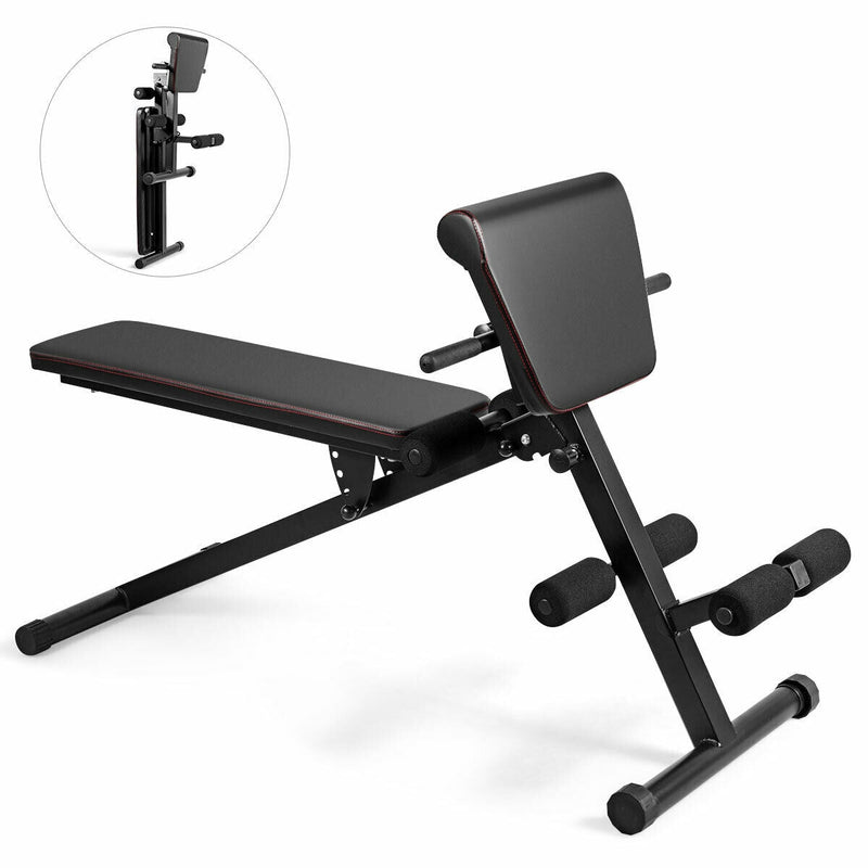Multi-Functional Adjustable Full Body Exercise Weight Bench - Relaxacare