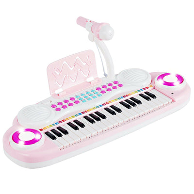 Multifunctional 37 Electric Keyboard Piano with Microphone - Relaxacare