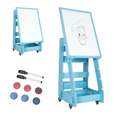 Multifunctional Kids' Standing Art Easel with Dry-Erase Board - Relaxacare