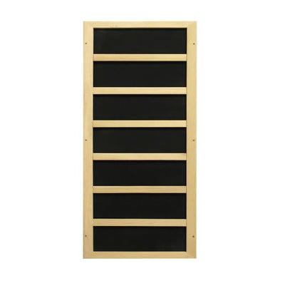 ***New 2023 Model*** Santiago 2 Person Full Spectrum Infrared Sauna DYN-6209-03 FS - Canadian Hemlock - Relaxacare