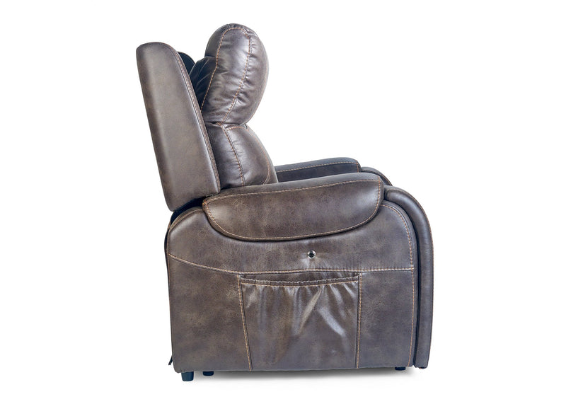 New Model-Ultra Comfort- Titan Twilight 5 Zone Comfort Lift Chair- Battery Back Up-Adjustable Head Rest - Relaxacare