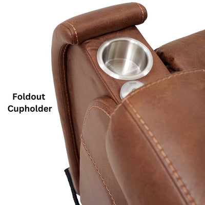 New Model-Ultra Comfort- Titan Twilight 5 Zone Comfort Lift Chair- Battery Back Up-Adjustable Head Rest - Relaxacare