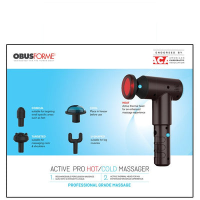 OBUSFORME Active Pro Hot and Cold Massager - Relaxacare