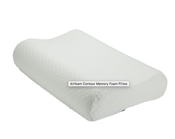 OBUSFORME Airfoam Coutour Memory Foam Pillow - Relaxacare