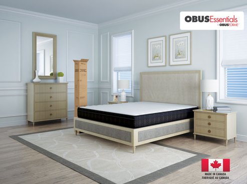 OBUSFORME Gel-series 8” MEDI-GEL cooled bed in the box - Relaxacare