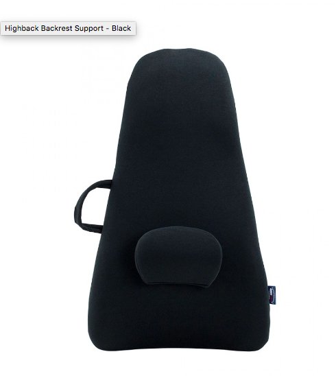 OBUSFORME Highback Backrest Support - Relaxacare