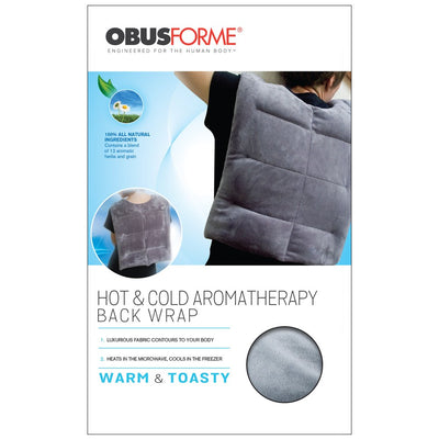 OBUSFORME Hot and Cold Aromatherapy Back Wrap - Relaxacare