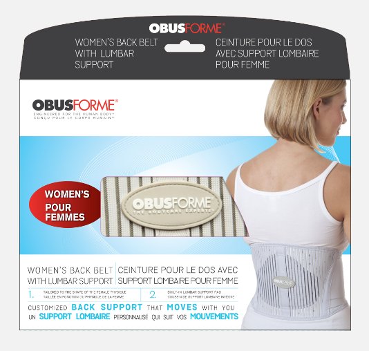 OBUSFORME Women’s Back Belt - Relaxacare