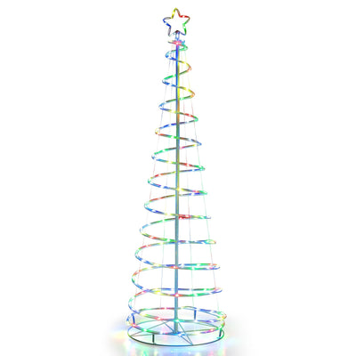 Open Box-1.8 meters spiral Christmas tree-white - Relaxacare