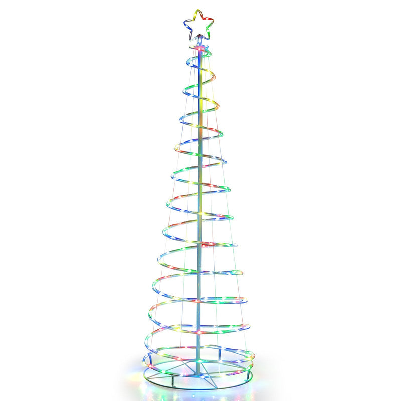 Open Box-1.8 meters spiral Christmas tree-white - Relaxacare