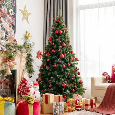 Open Box-6ft decorated LED automatic tree - Relaxacare