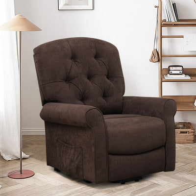 Open Box-Brown lift chair (US) - Relaxacare