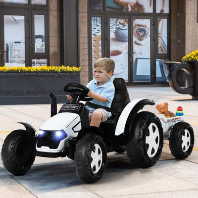 Open Box-Electric tractor, white - Relaxacare