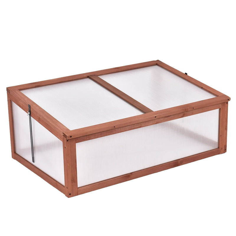Outdoor Indoor Garden Portable Wooden Greenhouse - Relaxacare