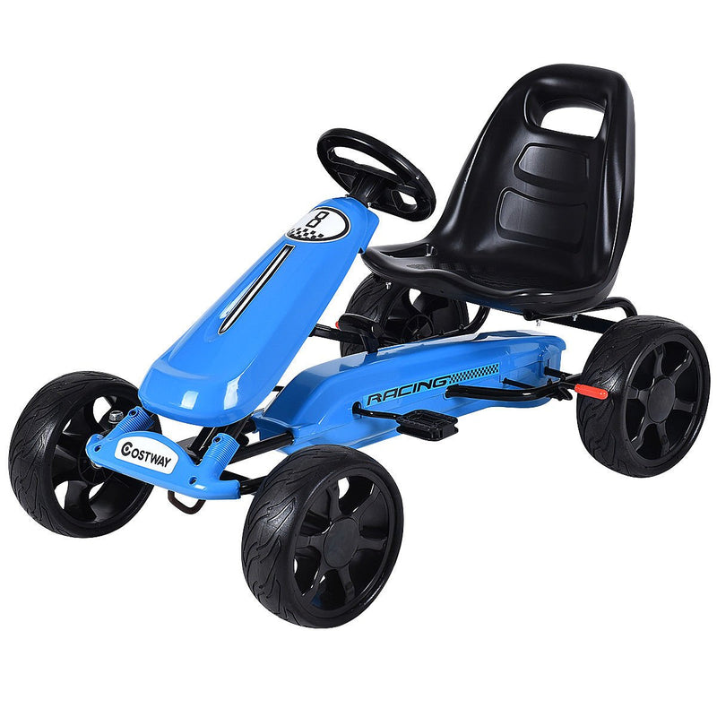 Outdoor Kids 4 Wheel Pedal Powered Riding Kart Car - Relaxacare