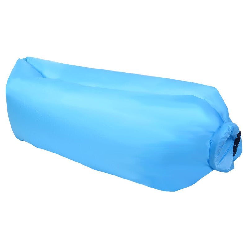Outdoor Portable Lazy Inflatable Sleeping Camping Bed-Blue - Relaxacare