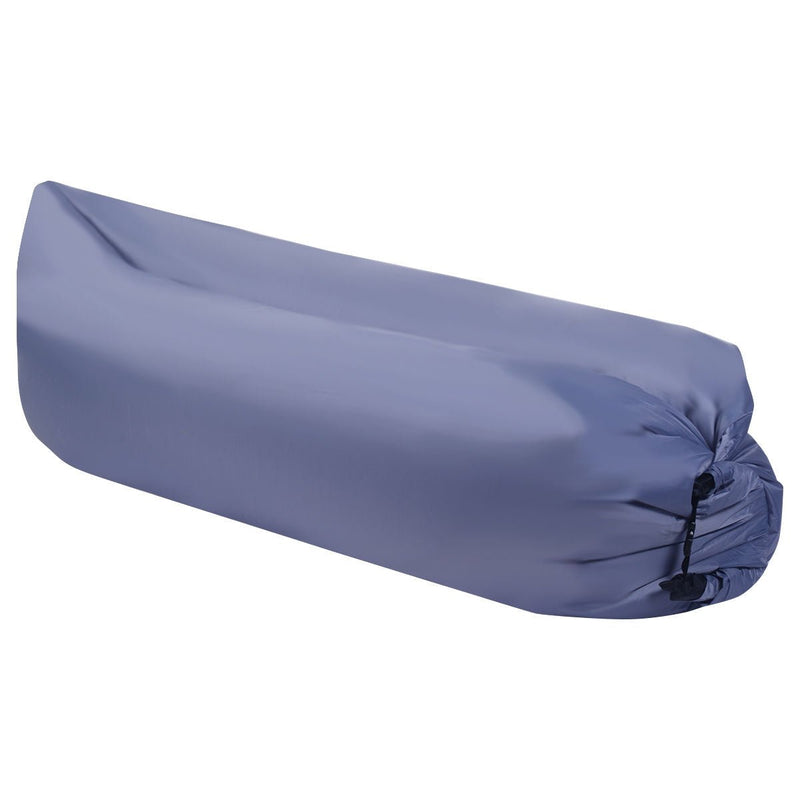 Outdoor Portable Lazy Inflatable Sleeping Camping Bed-Gray - Relaxacare