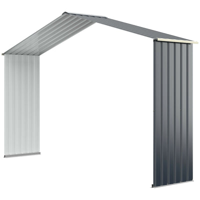 Outdoor Storage Shed Extension Kit for 11.2 Feet Shed - Relaxacare